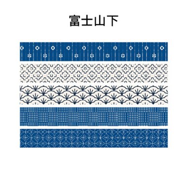 5 pièces/1lot rubans adhésifs décoratifs treillis valse Scrapbooking papier pour bricolage Scrapbooking autocollants 3m: fushishanxia
