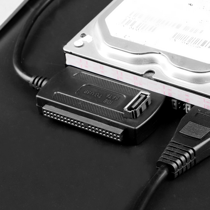 Unidad SATA/IDE 3 en 1 a Cable convertidor adaptador USB3.0 para PC Notebook portátil 2,5 3,5 discos duros SDD adaptador de disco duro FE HDD
