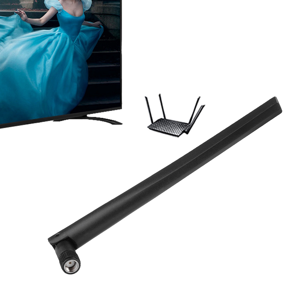 3 st/paket wifi router sma gränssnitt omni antenn trådlöst nätverkskort antenn extern 5 dbi 2.4g/5g dual-band wifi antenn