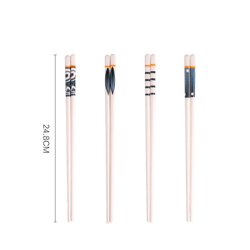 Ceramiczne japońskie pałeczki wielokrotnego użytku pałeczki robić Sushi zestaw domowe porcelanowe zastawy stołbyć winnym pałeczki z porcelany kostnej prezenty