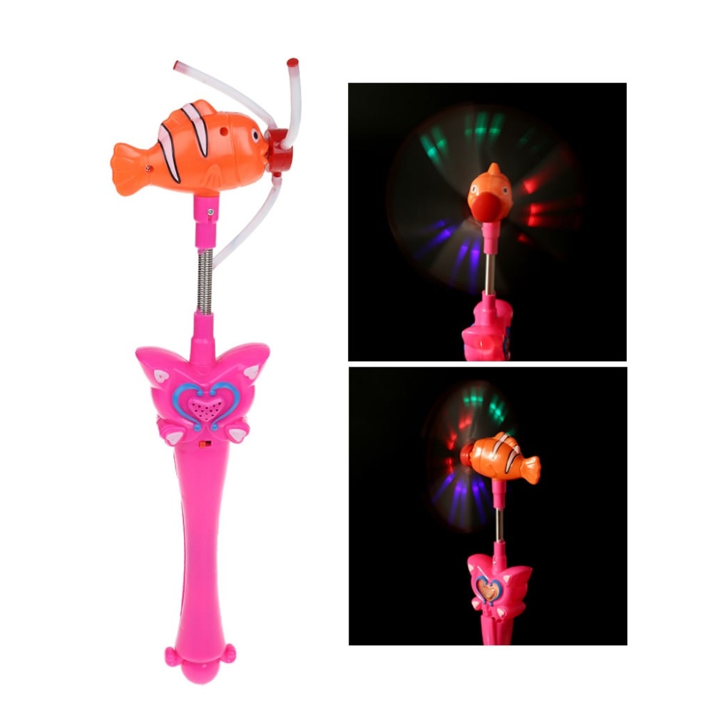 Wind Spinner Glitter Glow Windmolen Flash Lichtgevende Muziek Elektronische Kinderen Speelgoed Pinwheel Wiel Vlinder Magic Stick