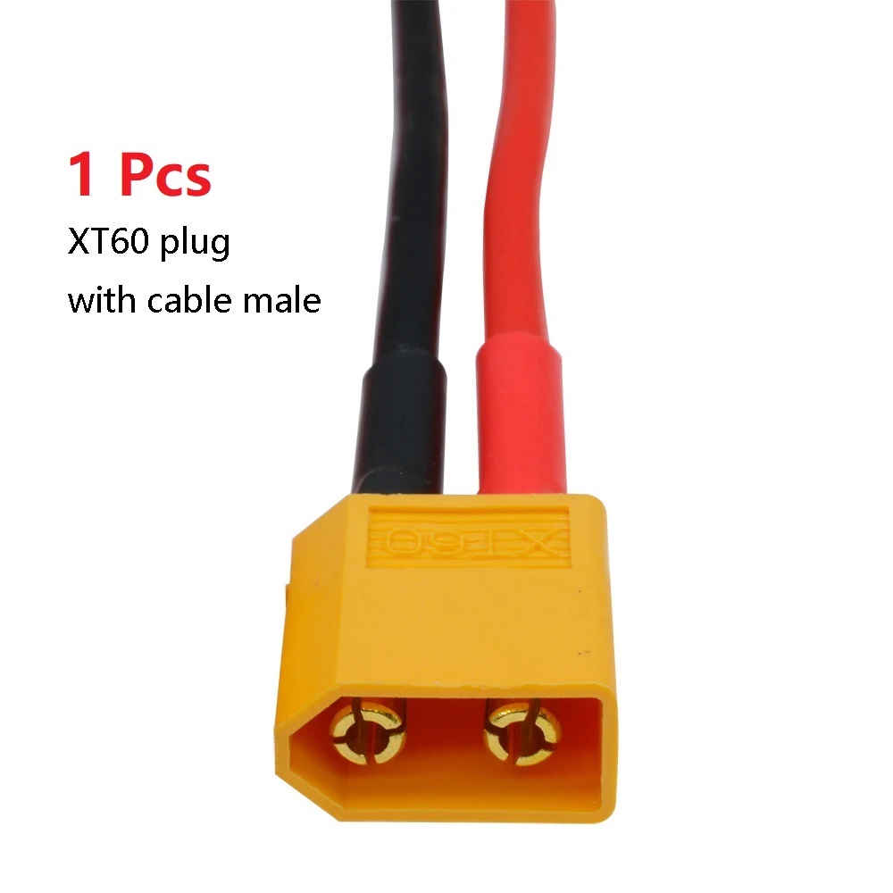 XT60 XT-60 Mannelijke Vrouwelijke Bullet Connectors Stekkers Met Silicon 14 AWG Draad Voor RC Lipo Batterij Quadcopter Multicopter: Donkergrijs