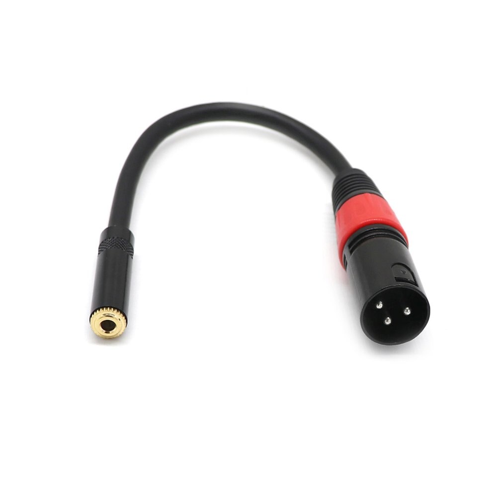 1 stücke XLR Audio kabel zu 3,5mm Weibliche XLR Stecker Audio Linie 3pin Linie Kabel Konverter TRS 1/8 Zoll erweiterung Zu Mikrofon Kabel Draht