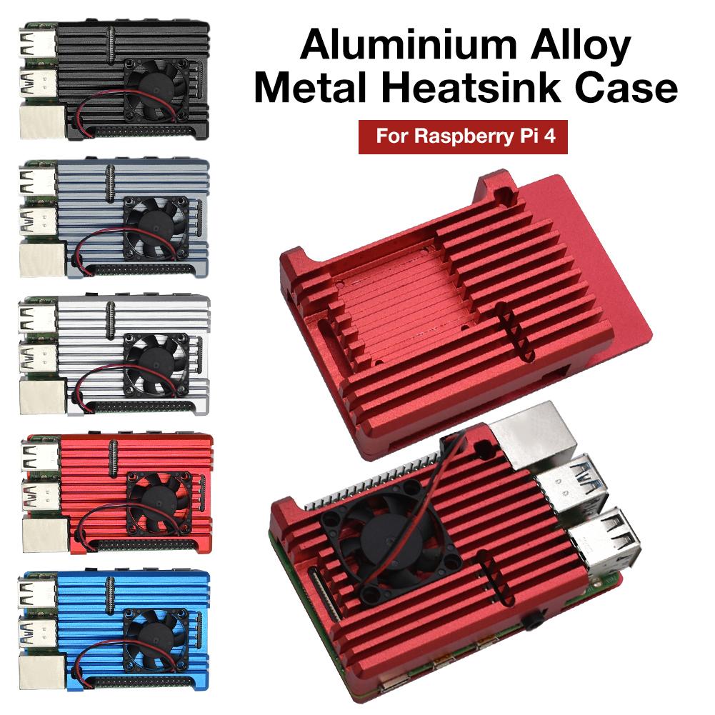 CNC de étui de protection de dissipation thermique en métal d'alliage d'aluminium de type B avec le boîtier de radiateur en métal de coquille de refroidissement passif de ventilateur simple