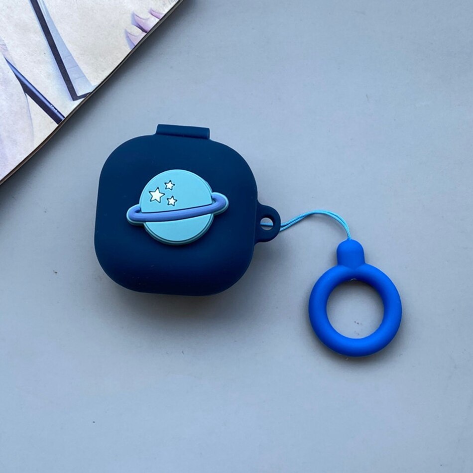 Étui planète en Silicone avec corde pour JBL LIVE PRO, protection Anti-perte pour écouteurs Bluetooth: A2