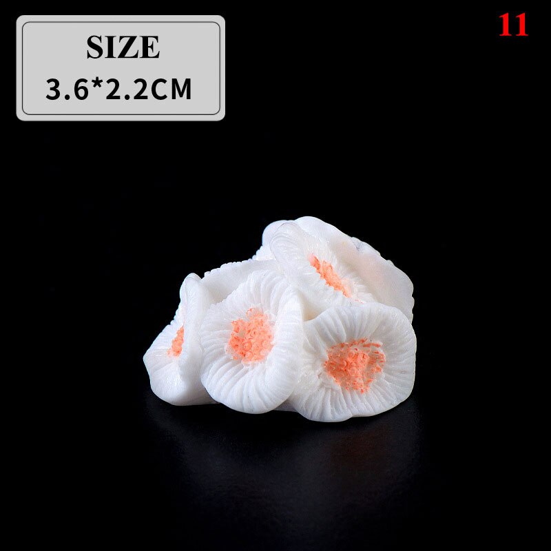 1 stuk kleurrijk kunstmatig koraalrif aquarium decoratie aquarium koraalsteen landschapsarchitectuur ornament diy accessoires: 11