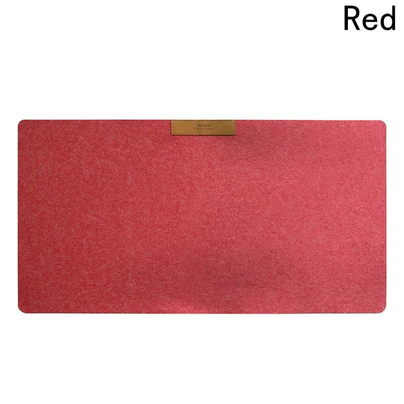 Office Accessories Computer Desk Mat Non-slip Wool Felt Laptop Cushion Desk Mat Modern Table Keyboard Mouse Pad Large Gamer Mat