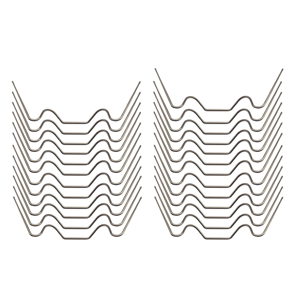 Zestaw 25 klipsy mocujące szybę ze szkła szklarniowego ze stali nierdzewnej, zaciski robić przewodów typu W robić prawie wszystkich szklarni z ramą aluminiową