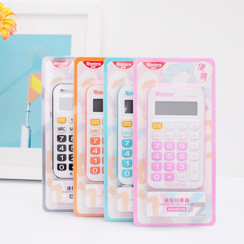 Calculadora bonita de superior con diamantes de de color de dibujos animados y Fondo transparente de música como de chica