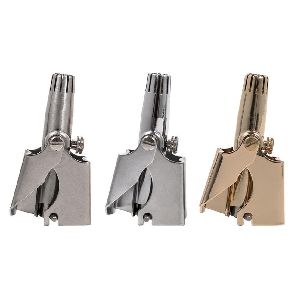 Manual Stainless Steel Washing Nose Trimmer Device Mechanical Ear Nose Hair Trimmer Shaving And Hair Removal Tools Woman