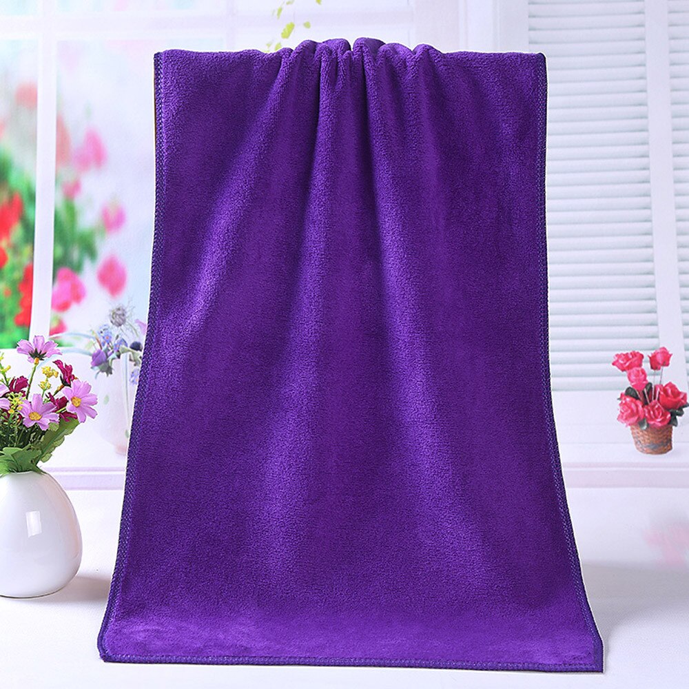 1PC Bamboo Washcloth Microfiber Washcloths Bathing Towel Shower Absorbent Superfine Fiber Soft Comfortable Bath Towel #J20