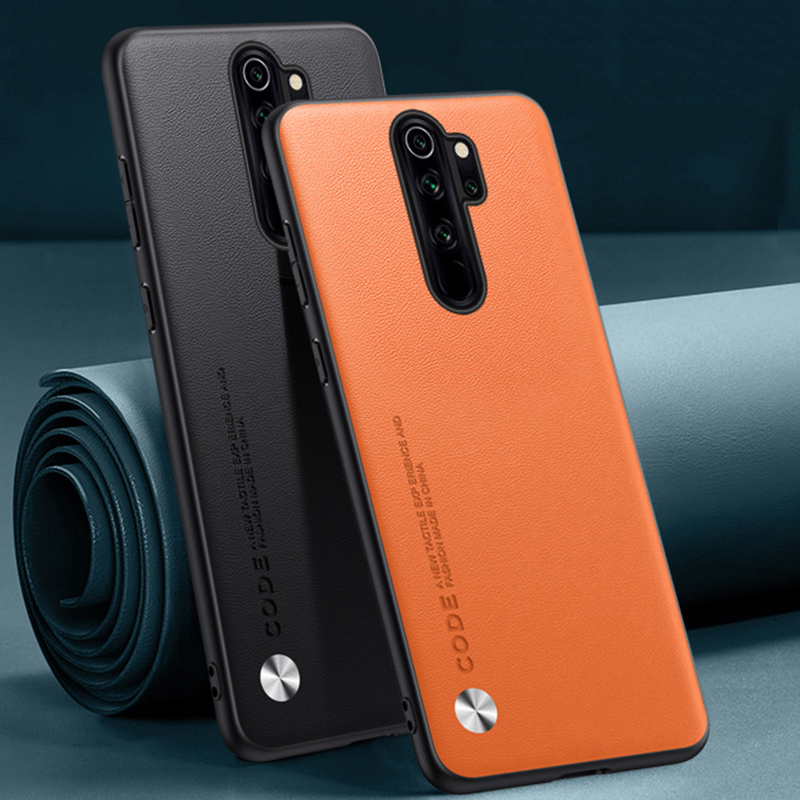 Luxury PU Leather Case For Xiaomi Redmi Note 8 Pro Back Cover Silicone Shockproof Protection Phone Case For Redmi Note8 Pro 8Pro