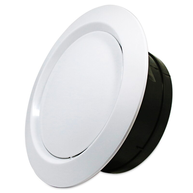 200Mm Abs Air Vent Cover Badkamer Plafond Muur Supply En Uitlaat Ventilatierooster Voor Ronde Duct Pijp