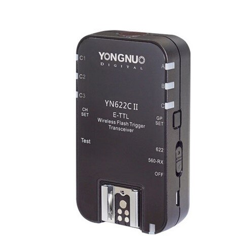 Yongnuo yn-622c ii rx yn622c ii rx hss e-ttl-blitz trigger für canon kamera kompatibel mit yn622c yn560-tx rf-603 ii RF-605