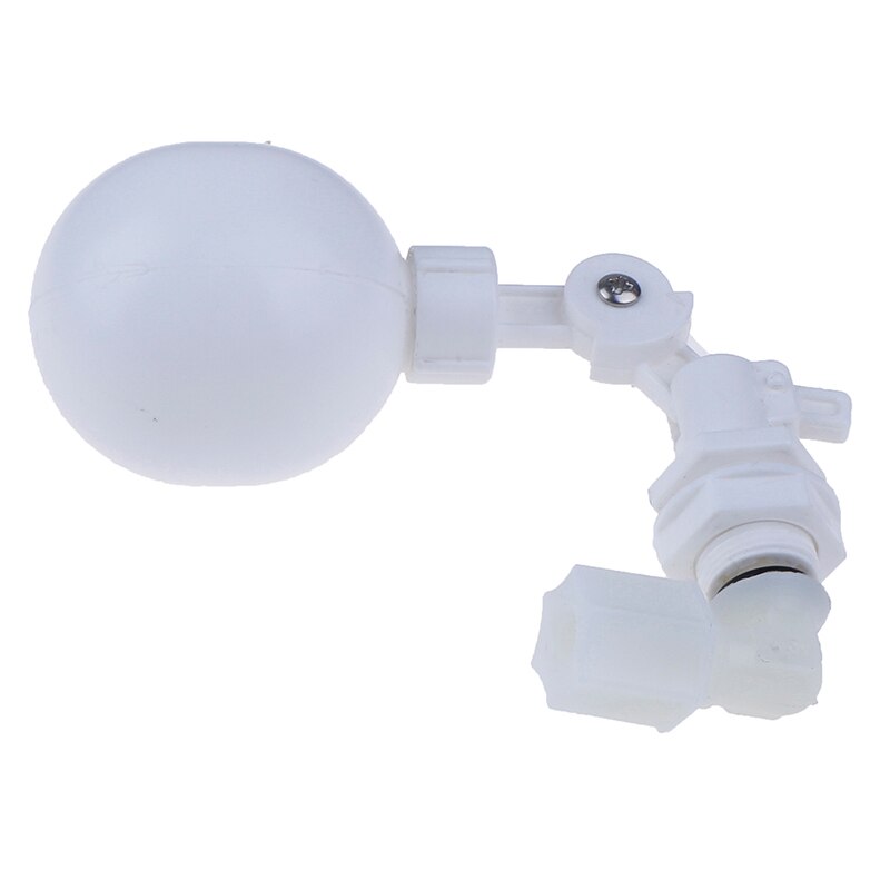 1pc Plastic Float Ball Valve Shut Off Automatic Feed Fill Fish Tank Aquarium Water