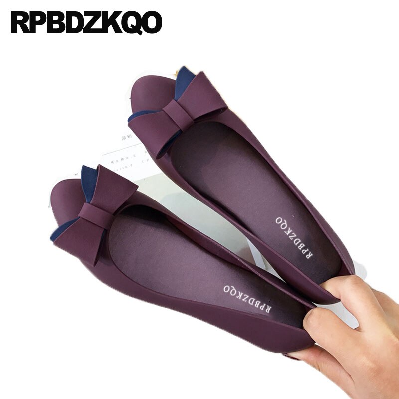 Blauw Leuke Boog Hoge Hakken Pumps Vrouwelijke Dames Mid Schoenen Kawaii Medium Spitse Neus Zoete Vrouwen Grijs Wedge Paars europese