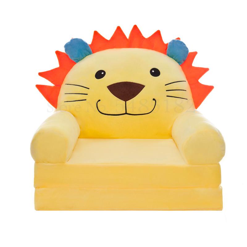 Tegneserie sammenleggbar barnesofa baby læring stol lat sofa barnehage gutt og jente krakk avtakbar og vaskbar