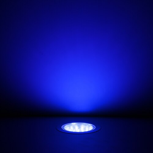 DC12V 2,5 Watt LED Stair-leuchten IP67 SMD3528 LED Patio Beleuchtung Garten Stehlampen für Dekoration und Beleuchtung Begraben Lampen: Blau