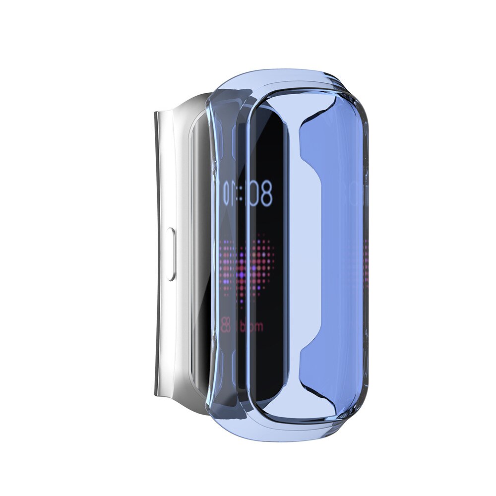 Mjuk skärm tpu genomskinligt skyddsfodral för samsung galaxy fit-e sm -r375 klockskydd skydd skal tillbehör för bandrem