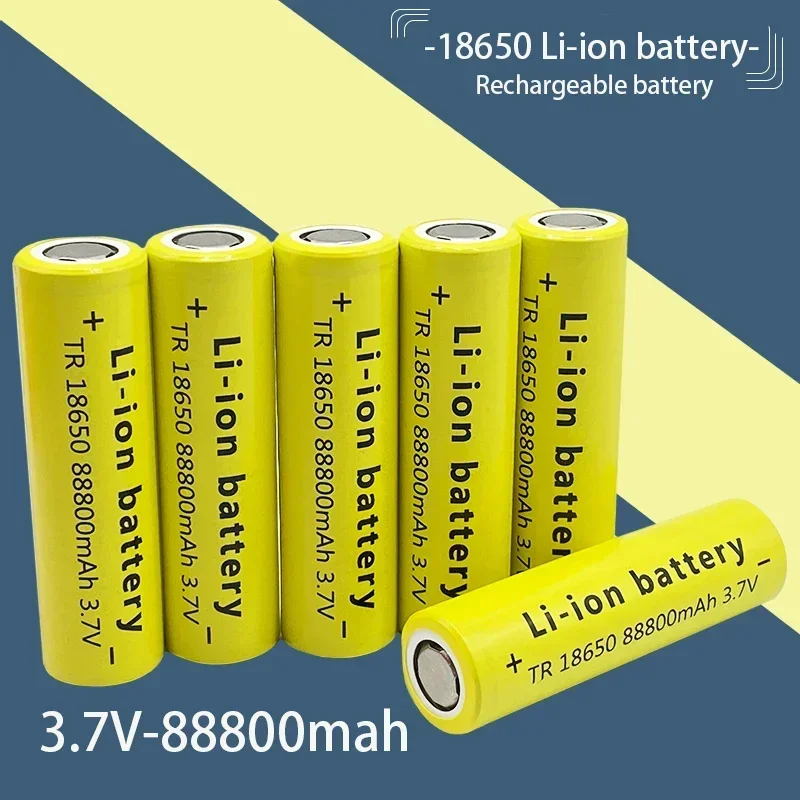 Original 18650 Battery 88800mah 3.7 V 18650 Lithium Rechargeable Battery for Flashlight Batteries Toy/electrical Charging
