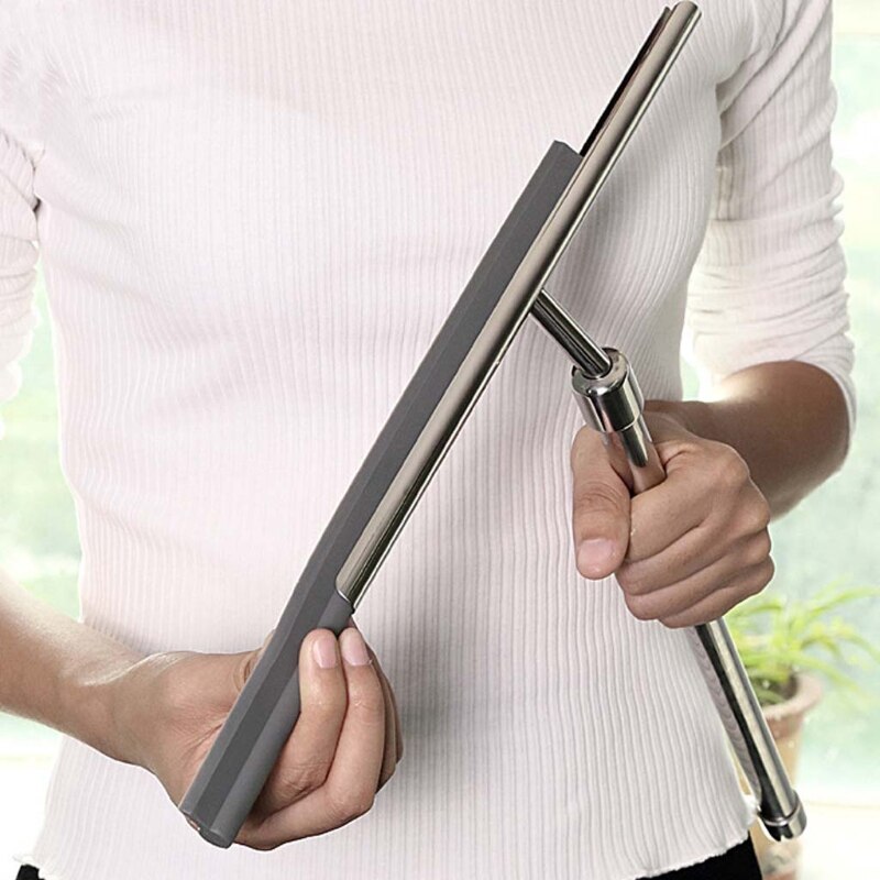 Telescopic Shower Squeegee Window Glass Wiper Scraper Cleaner for Bathroom Car 97BB