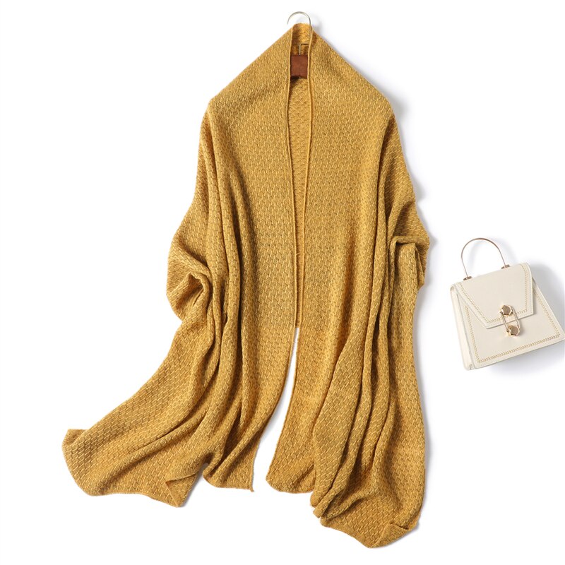 Weiche Kaschmir betroffen Schal für Frauen Warme Winter Schals Hijab Solide Pashmina Dame Schal wickeln Doppel Seite unisex Schals neue: WT5-10