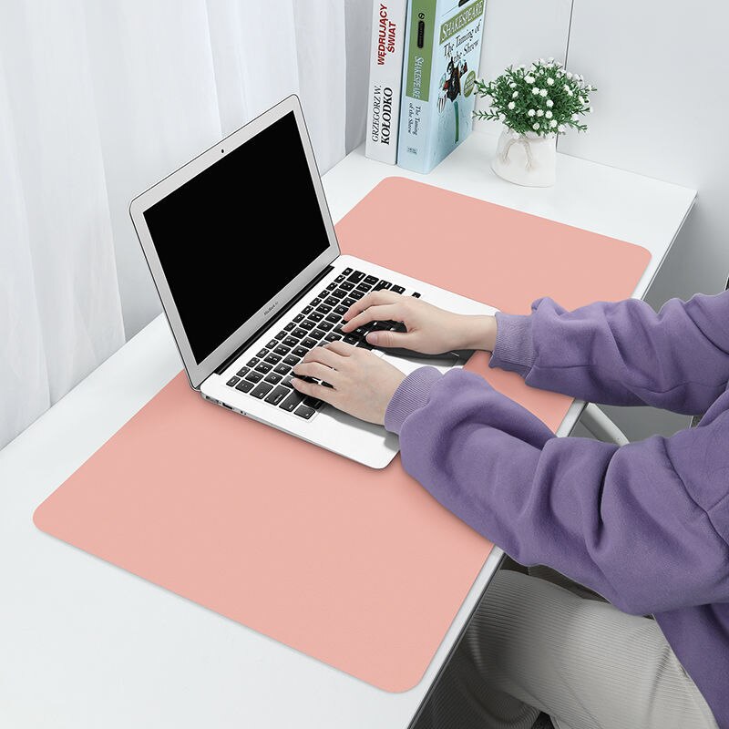 Grote Muismat Extra Grote Antislip Bureau Pad Waterdicht Pu Lederen Bureau Tafel Protector Gaming Muis Mat Voor spel Kantoor Werk: 80x40cm 2