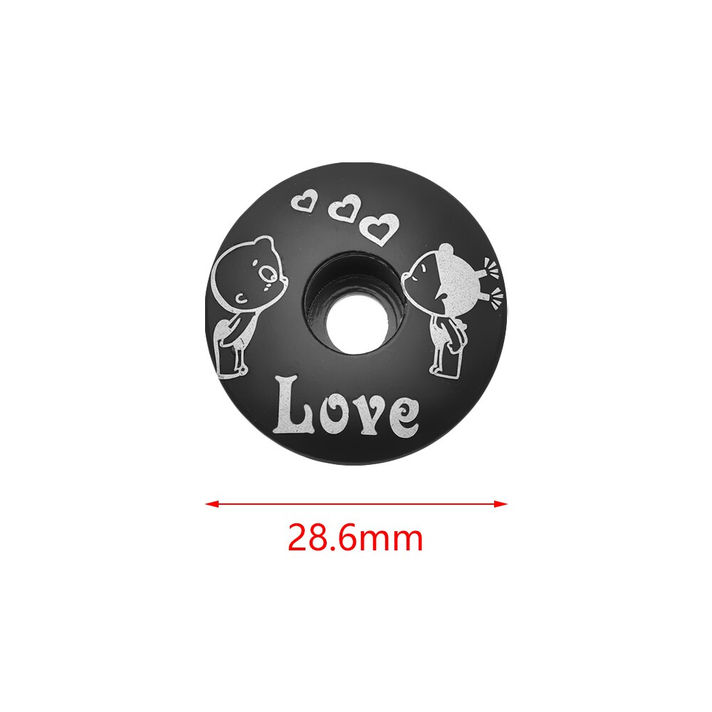 1 PC Bicycle Headset Cover Bowl Covers Ultra-ligh Headsets Top Cap Front Lid MTB Road Bike Fixed Gear Folding Track for Bicycle