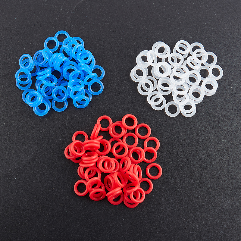104Pcs Keyboard O-Ring Keycaps Siliconen Rubber Oring Schakelaar Geluid Dempers Mx Schakelaar Rubber Silencing O-Ringen