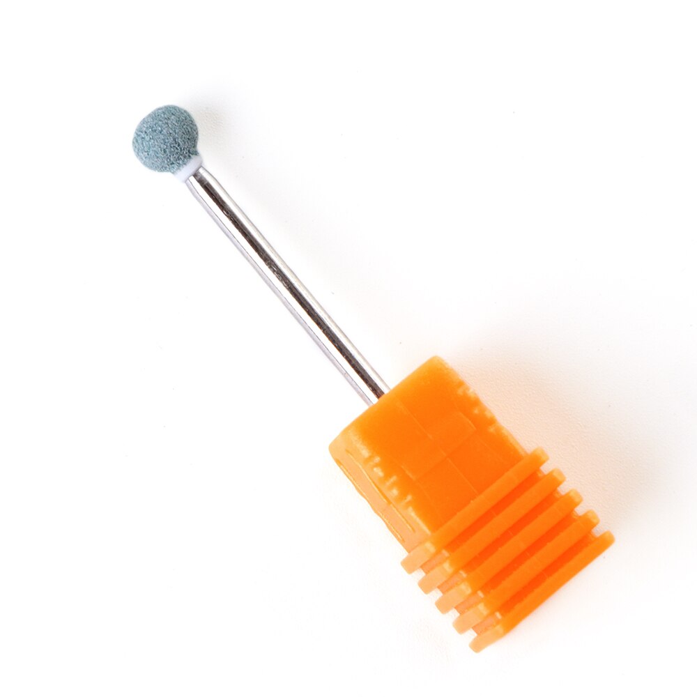 1 Pc Frezen Nail Boor Rubber Siliconen Keramische Polijsten Bestanden Gereedschap Voor Elektrische Manicure Pedicure Machine LA065-1