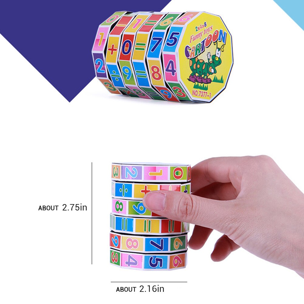 Slide Puzzels Wiskunde Cube Rekenen Speelgoed Kinderen Vroege Onderwijs Puzzel Spel Speelgoed