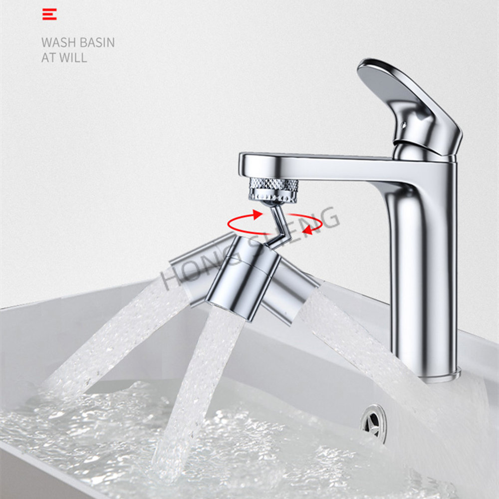 720 ° Rotation Wasserhahn Belüfter Spritzwassergeschützt Schwenk Kunststoff Küche Wasserhahn Verlängern Wasser Düse Wasserhahn 22/24mm Adapter Wasserhähne Bubbler