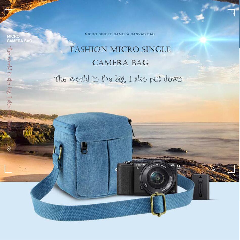 Impermeable MiNi funda para cámara Digital para Canon EOS M100 M50 M10 M6 M3 M2 SX540 SX530 SX520 SX510 SX500 HS SX430 es G16