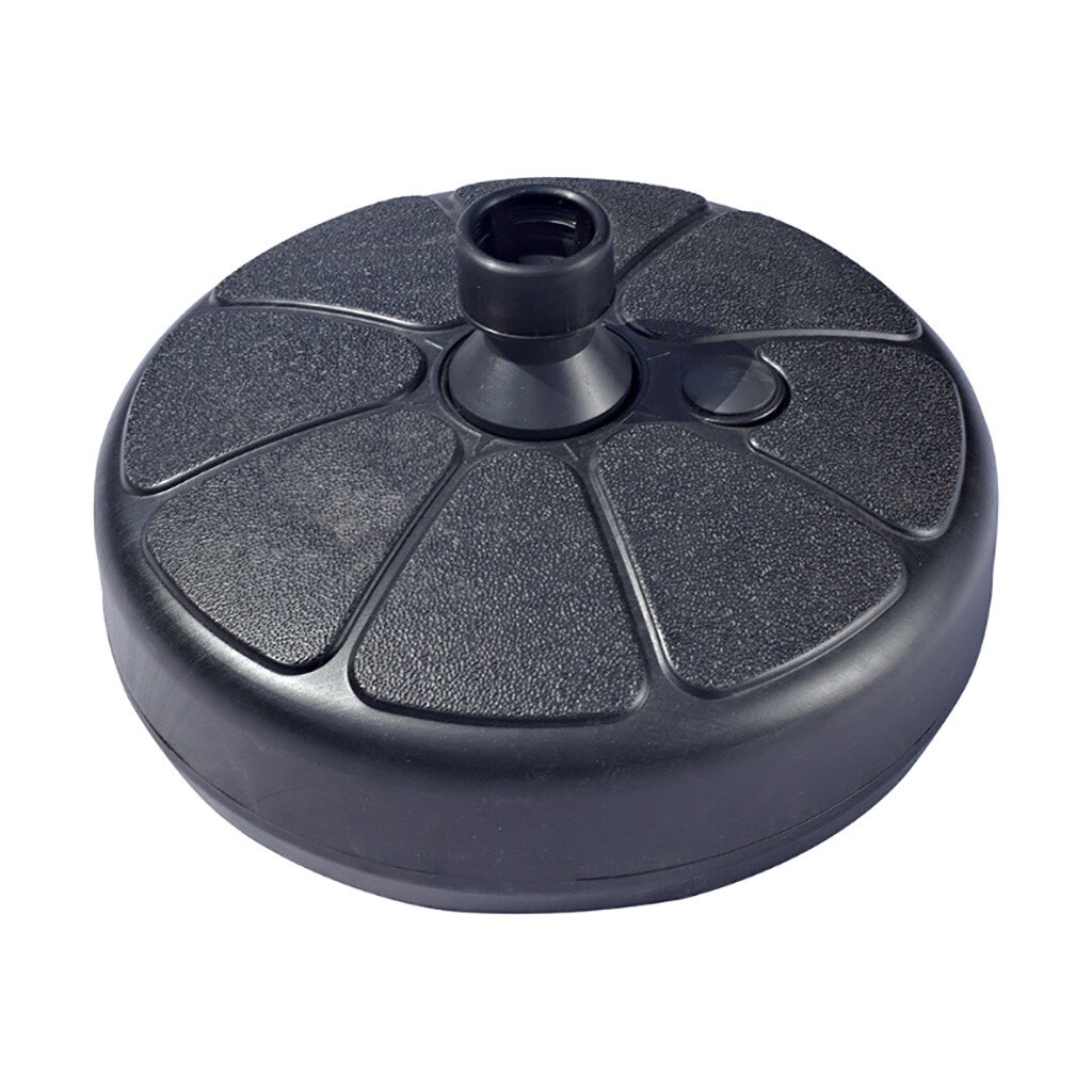 Durable Portable Outdoor Parasol Garden Umbrella Base Stand Round Patio Beach Garden Patio Umbrella Sun Shelter Accessory #T1G
