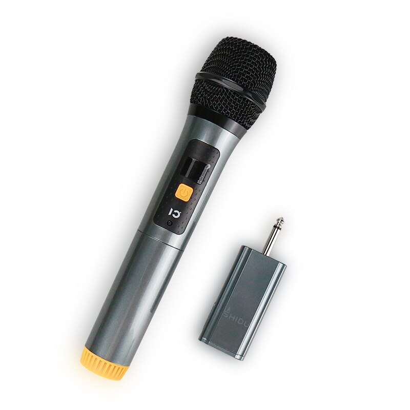 Shidu U6 Handheld Microfoon Uhf Dynamische Vocal Draadloze Microfoon Met 6.5Mm Plug Ontvanger Draagbare Voice Sound Versterker Voor Luidsprekers