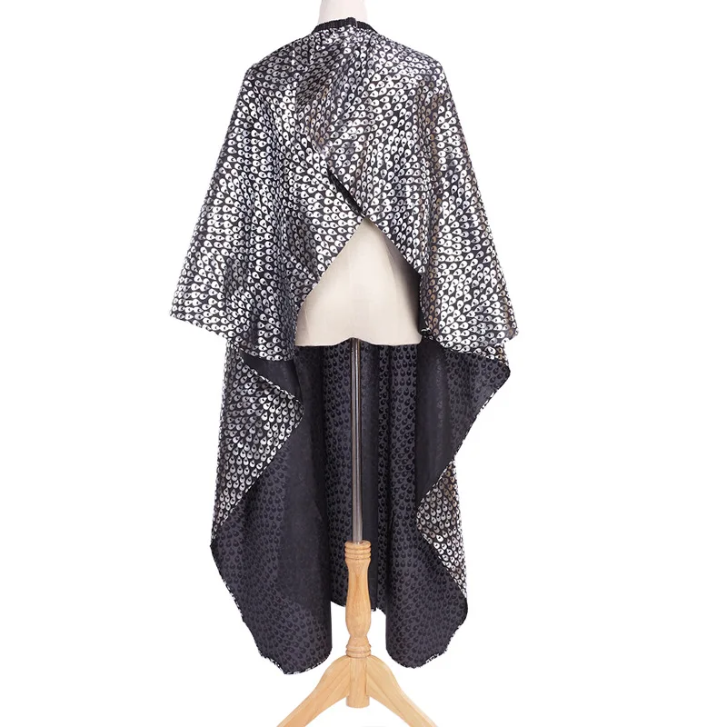 Corte de pelo peluquería peluquero tela de plumas adultos salón de casa impermeable pluma tela de peluquería delantal corte de pelo bata capa