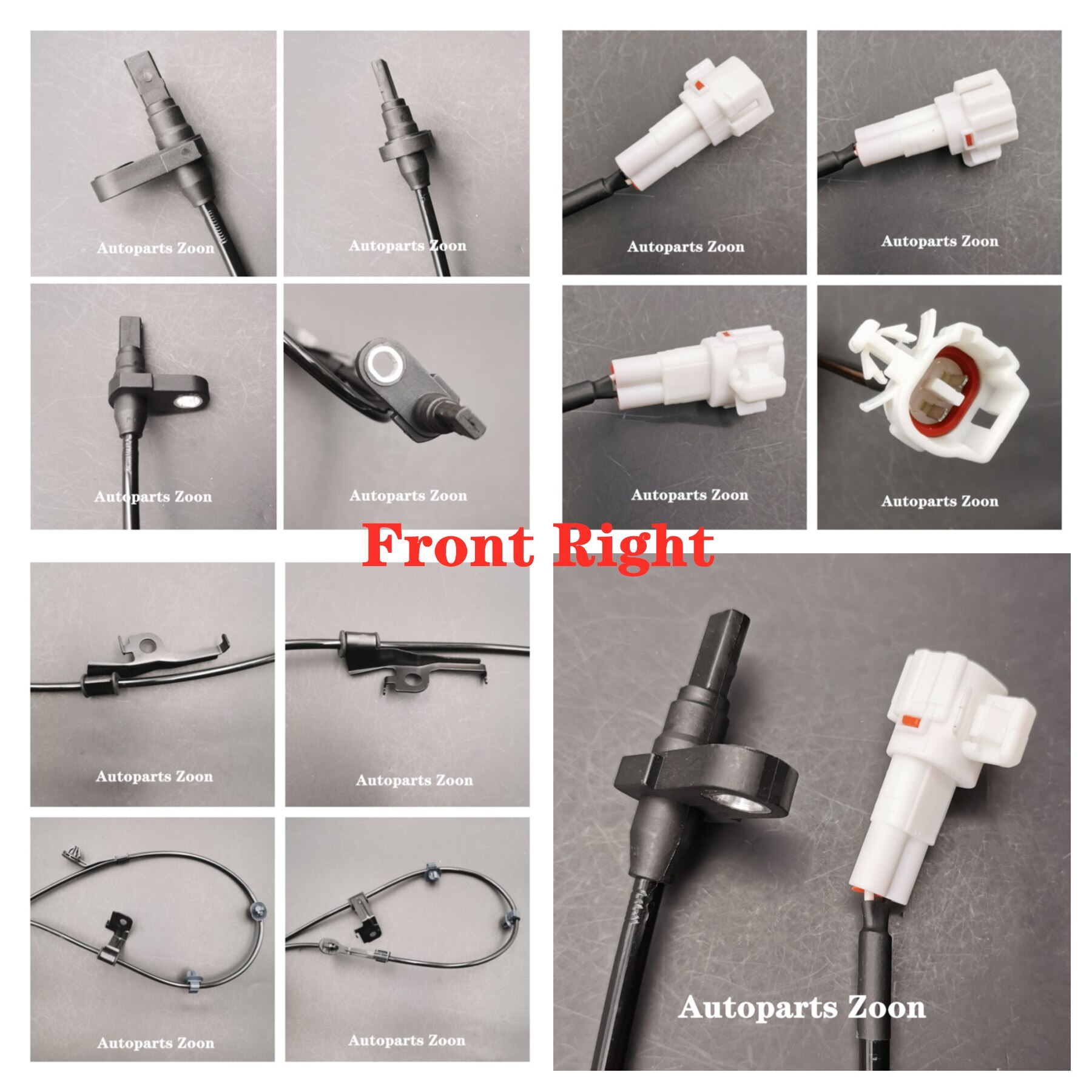 ABS Wheel Speed Sensor Front right left For Toyota... – Grandado