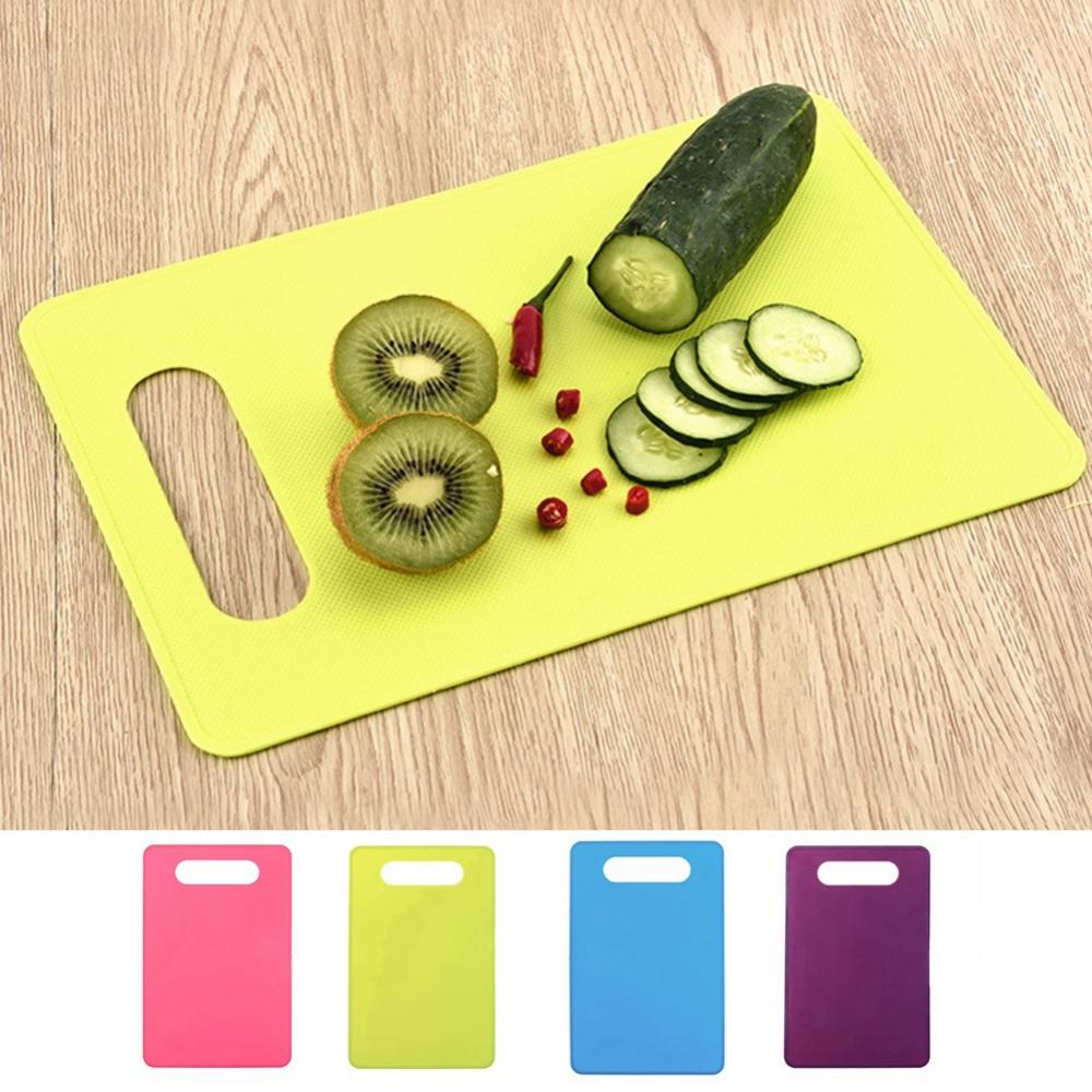 Board Non-slip Chopping Block Kitchen Solid Color Cutting Plate Cooking Tool