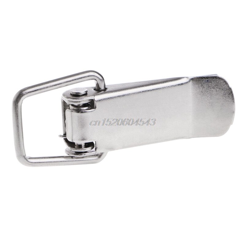 4Pcs Hardware Cabinet Boxes Spring Loaded Latch Catch Toggle Iron Hasp For Sliding Door Simple Window Cabinet R06