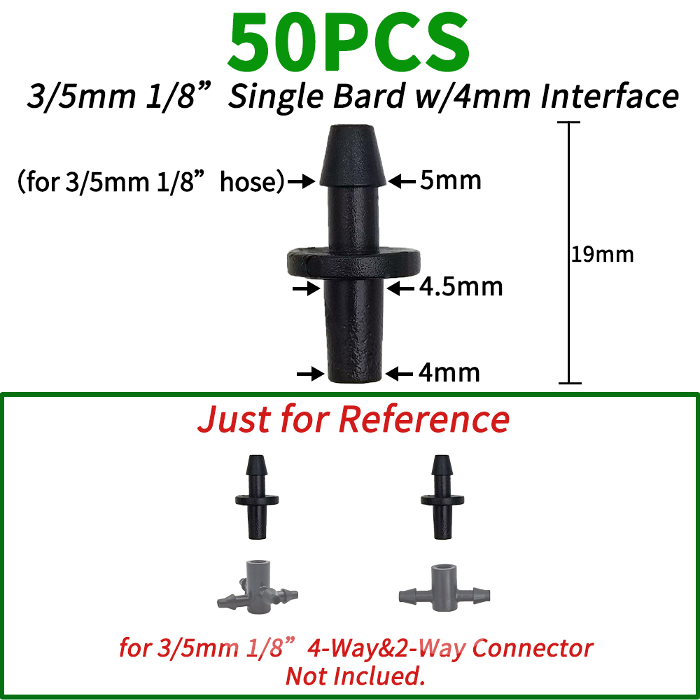 Irrigatie 2l/4l/8l Constante Druppelaar Met 4-Way Cross Connector Landbouw Druppelwater Irrigatie Druppelpijl Connector 20Sets: Licht Geel