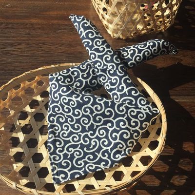 Furoshiki-Pañuelo de tela estilo japonés, 45cm, muchos usos: 14