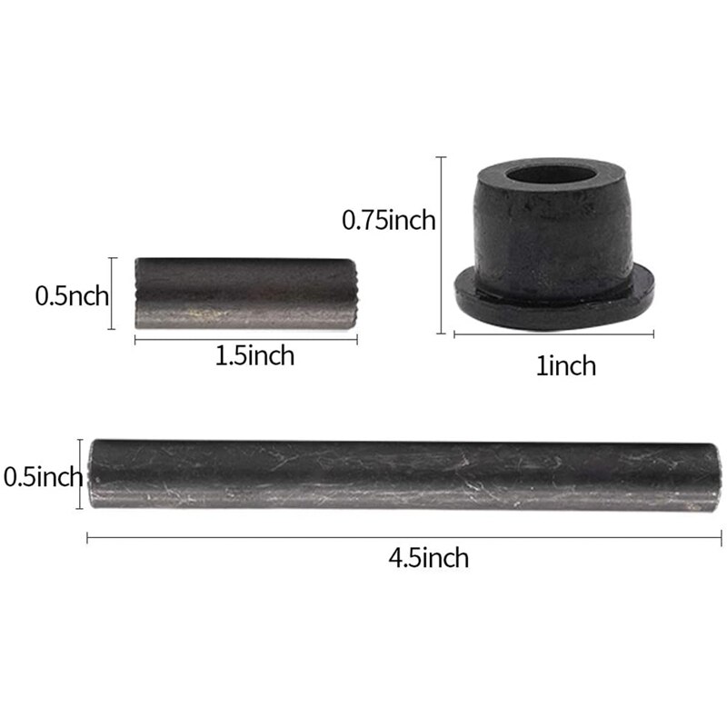Front or Rear Leaf Spring& Front Upper a Arm Suspension for Club Car Precedent Golf Cart,Bushing and Sleeve Kit
