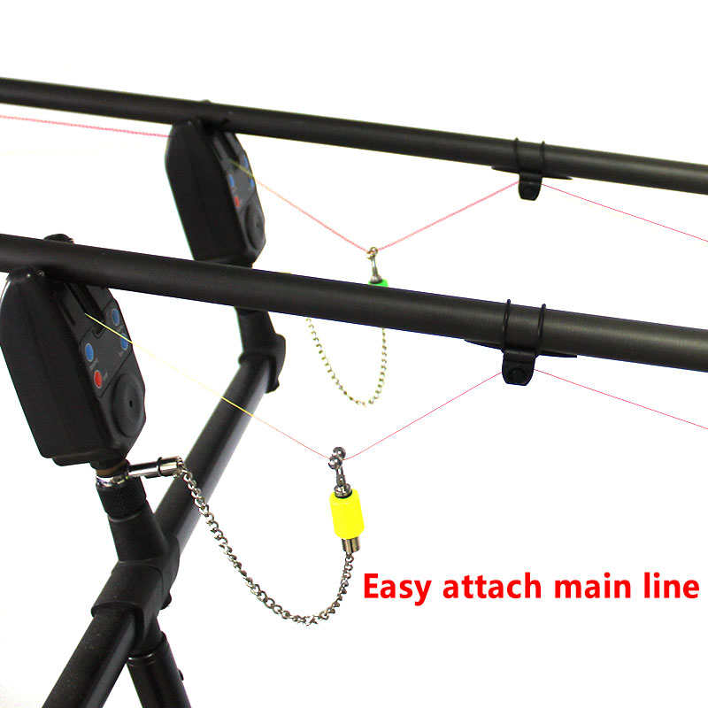Spoel Vissen Alarm Indicator Swinger Karpervissen Nylon Belangrijkste Lijn Accessoires Karper Lijn Clip Voor Karper Hengel End Tackle