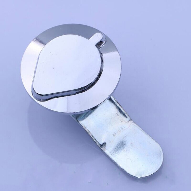 Furniture Handware Locks Bright White Box Locks Cylinder With Waterproof Cover File Cabinet Mailbox Meter Box Distribution