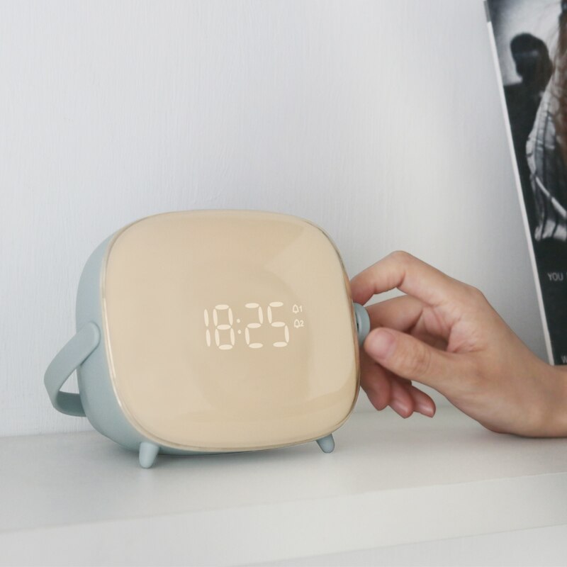 Led Digital Clock Multifunction Alarm Lcd Kid Bedroom Glow Tube Electronic Digital Clock Horloge Home Clock DB60SZ