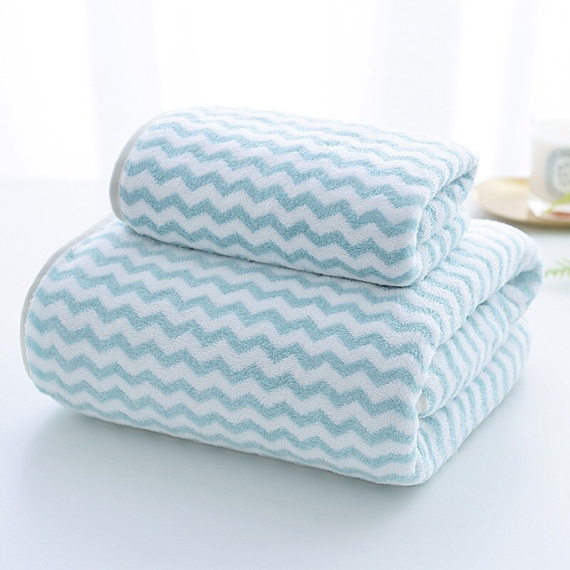 Super Soft Thicken Absorb Water Coral Velvet Bath Towel Face Towels Set Breathable Cozy Quick Dry Home Hotel Beach Towel Sets
