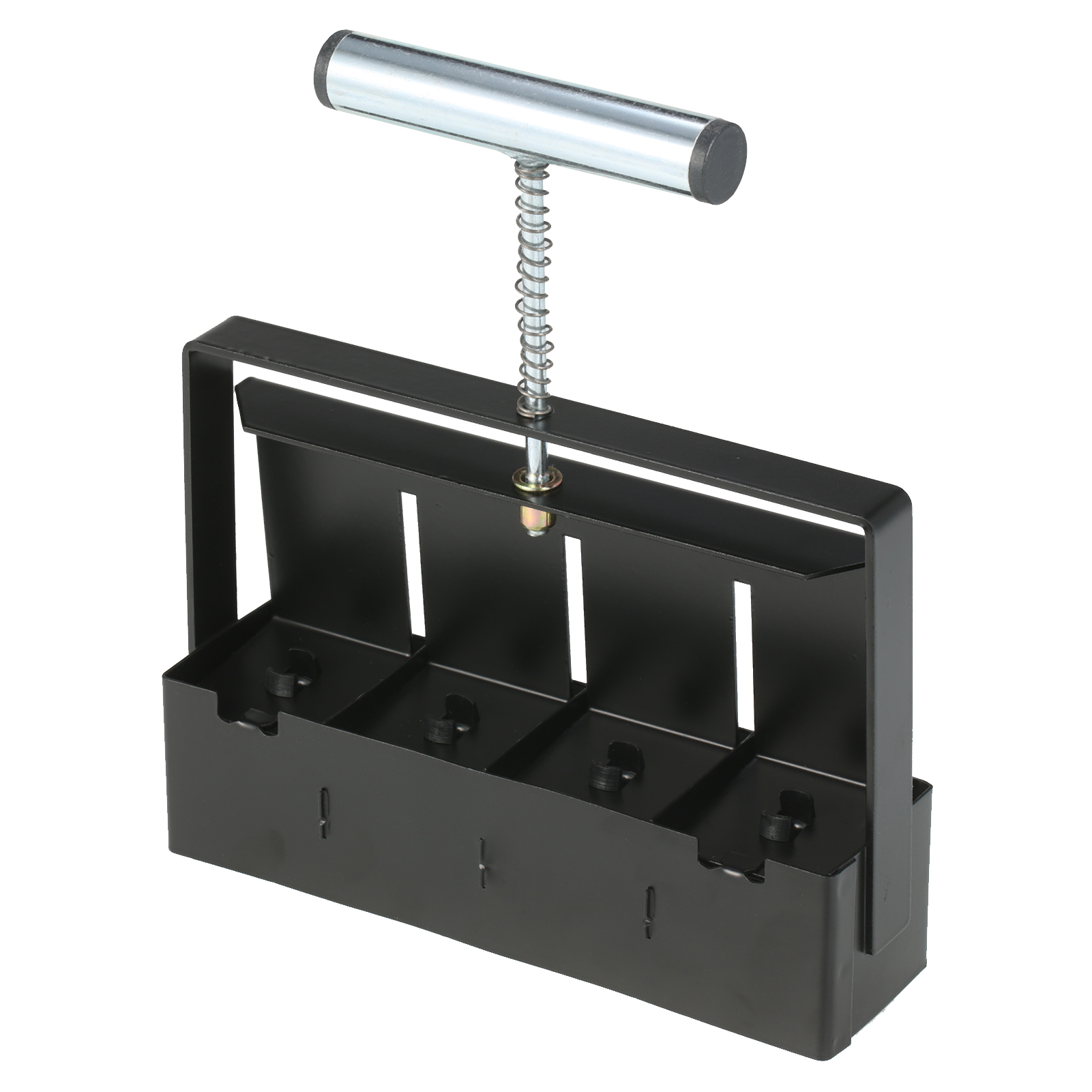 Handheld Soil Blocker 2-Inch Soil Block Maker Soil Blocking Tool with Dibbles Dibbers for Garden Prep: Soil blocker black