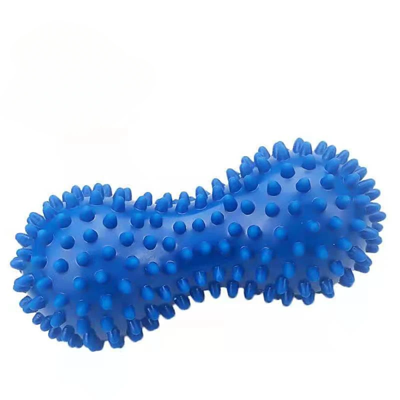 Voetmassage Roller Pinda Dubbele Lacrosse Stekelige Bal Myofasciale Ballen voor Fasciitis Plantaris Mobiliteit Terug Voetboog Pijnbestrijding: Goud