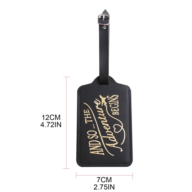 Étiquette de bagage valise de voyage étiquettes nom téléphone adresse étiquette Identifier mariage nuptial