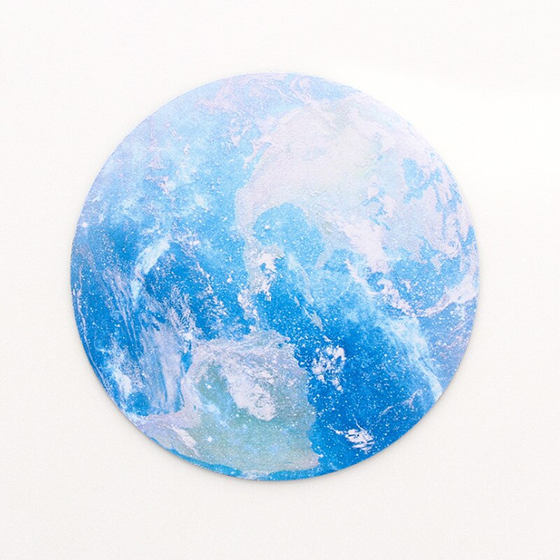 Round Celestial Mouse Pad Soft Mat For Game Computer Cap Desk Mat Pads Non-Slip Rubber Waterproof Office Marble Mouse Pad